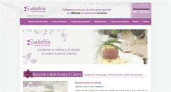 Desktop Screenshot of akebiaeventos.com